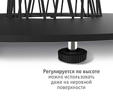 Кухонный стол Sheffilton SHT-TU3-1/80/80 ЛДСП белый черный/белый 9820654101 3