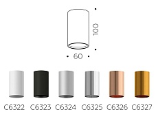 Корпус светильника Ambrella light DIY Spot C6327 5