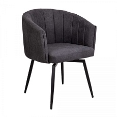 Поворотное кресло AksHome Melon серый, ткань 73215