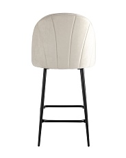 Полубарный стул Stool Group Логан велюр бежевый AV 413-Cc-08(PP) 4