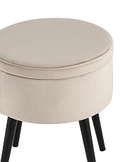 Пуф Stool Group Клайс велюр светло-серый vd-clays-b25 3