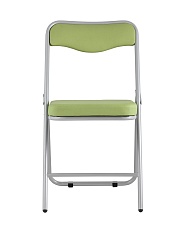 Складной стул Stool Group Джонни экокожа салатовый каркас металлик fb-jonny-eco-19 2