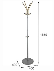 Напольная вешалка Мебелик В 33Н 006580 2