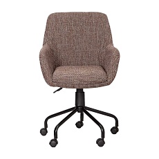 Поворотное кресло AksHome Grasso светло-коричневый, ткань 58893 4