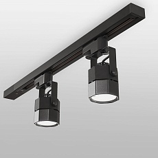 Трековый светильник Elektrostandard Robi GU10 черный MRL 1004 a047355 4