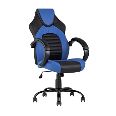 Игровое кресло TopChairs Racer Midi черно-синее SA-R-804 b/bl