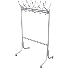 Гардеробная вешалка на колесах Мебелик М 11 005429