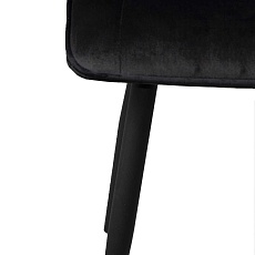 Кухонный стул AksHome Fred черный, велюр 76437 3