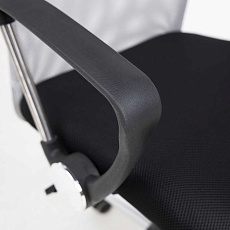 Офисное кресло AksHome Gamma серый + черный, сетка + ткань 84769 4