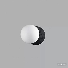 Бра iLamp Foxtrot 10695W/1-D100 BK-WH 3
