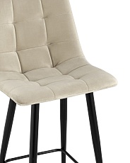 Полубарный стул Stool Group Джанго велюр бежевый vd-django-b5 1