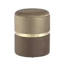 Пуф Stool Group Кэрри с ящиком велюр коричневый 19A060VA-8167-7/12