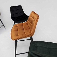 Полубарный стул AksHome Linx кирпичный, велюр 86210 5