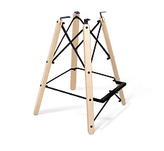 Полубарный стул Sheffilton SHT-ST19-SF2/S80-1 ванильный крем/прозрачный лак/черный 8672677901 3