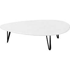 Журнальный стол Калифорния Дадли белый бетон 0008758202