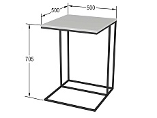 Приставной стол Мебелик Хайгрет 006724 2