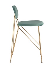 Полубарный стул Stool Group Элис вельвет мятный FDC8001 MINT FUT-70 3