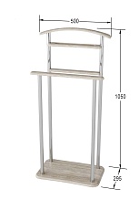 Гардеробная вешалка Калифорния Элдридж дуб беленый 9312213801 2