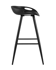 Барный стул Stool Group Флэш черный черные ножки FIYAN BLACK 4