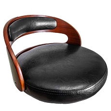 Барный стул AksHome Bruno чёрный, экокожа 31844 4