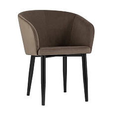 Кресло Stool Group Ральф велюр коричневый AV 302-N9-08