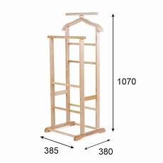 Гардеробная вешалка Мебелик В 9Н 002437 2