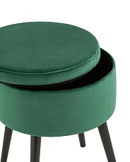 Пуф Stool Group Клайс велюр зелёный vd-clays-b19 2