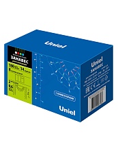 Светодиодная гирлянда Uniel занавес Радуга 220V разноцветный ULD-E1906-180/DTK MULTI IP20 RAINBOW-2 UL-00001411 4