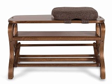 Обувница Мебелик Диана коричневый 001900 3