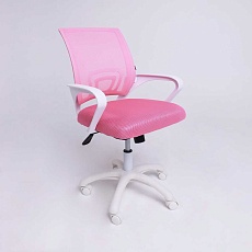 Детское кресло AksHome Ricci белый + розовый 91964 3