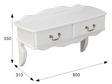 Консоль Мебелик Берже 20 002473 2