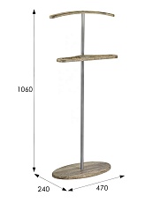 Костюмная вешалка Мебелик Дэви 3 007466 2