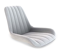 Офисное кресло Sheffilton SHT-ST37/S120M серое облако/черный муар 1719718803 4