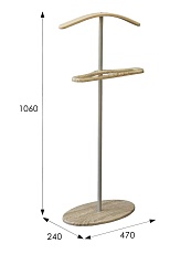 Костюмная вешалка Мебелик Дэви 3 004854 2