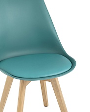 Кухонный стул Stool Group FRANKFURT серо-зеленый дер. ножки Y863 greyish green 1