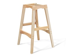 Полубарный стул Sheffilton SHT-ST29-С/S65-1 жемчужный/прозрачный лак 9723423302 1