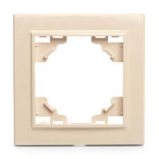 Рамка 1-постовая Stekker Эрна слоновая кость PFR00-9001-02 39624