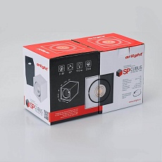 Потолочный светодиодный светильник Arlight SP-Cubus-S100x100WH-11W Warm White 40deg 020386 3
