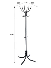 Напольная вешалка Мебелик М 6 000837 2