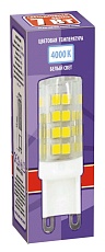Лампа светодиодная Jazzway G9 7W 4000K прозрачная 1039095B 2