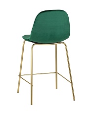 Полубарный стул Stool Group Валенсия велюр зеленый золотые ножки CC-91003B HLR-56 4