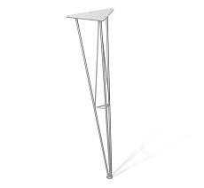 Обеденная группа Sheffilton SHT-DS115 серое облако/хром лак/дуб сонома светлый 6624835301 1