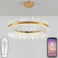 Подвесной светодиодный светильник Natali Kovaltseva Smart Нимбы Led Lamps 81262 4