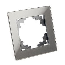 Рамка 1-постовая Stekker Катрин графит GFR00-7001-06 39539 4