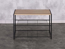 Обувница Sheffilton SHT-SR12 черный/скандинавский орех 9433663501 1