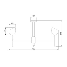 Подвесная люстра Eurosvet Arrista 60130/8 хром Smart 2