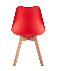 Кухонный стул Stool Group FRANKFURT красный дер. ножки Y863 red 3