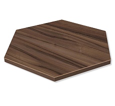 Журнальный стол Sheffilton SHT-TU37/ТТ20 70 ЛДСП черный муар/орех тьеполо 9296244301 1