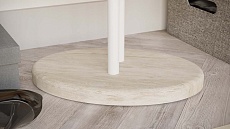 Костюмная вешалка Калифорния Дуб беленый/Белый 3453300510 3