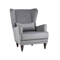 Кресло Stool Group Скотт велюр велютто серый vd-scott-vl12